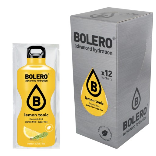 Bolero instantný citrónový tonik s nulovým obsahom cukru