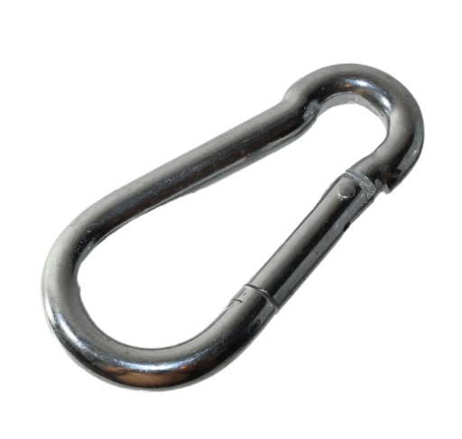 KARABÍNA POZINKOVANÁ 4 MM 2 KS