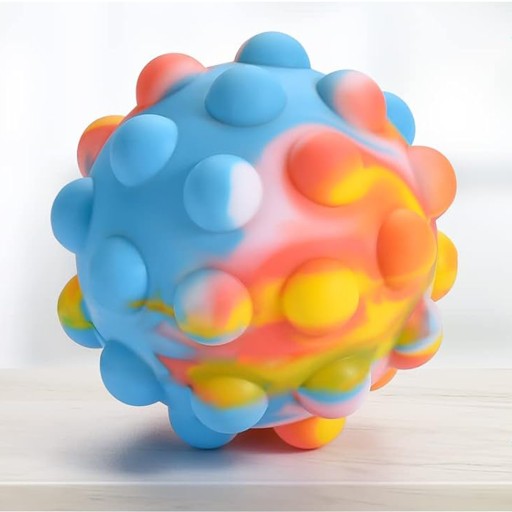 ANTISTRESOVÁ HRAČKA GNIOTEK POP IT GUĽA PUSH BUBBLE SENSORY COLOR