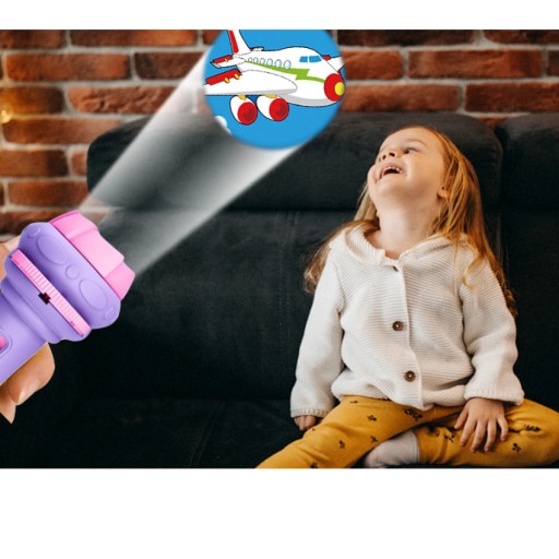 PROJEKTOR NA BATERKY DARČEK PRE DETI NOČNÁ LAMPA PROJEKTOR PROJEKTOR DARČEK PRE DETI