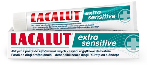LACALUT Extra Sensitive zubná pasta 75 ml