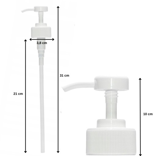 GLIMMERSTONE PUMP DÁVKOVAČ NA FĽAŠU 5L 1L 2L NÁDOBA KANISTER fi 38mm