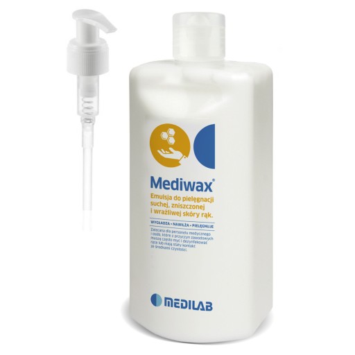Mediwax emulzia na ruky a telo s pumpičkou 330ml