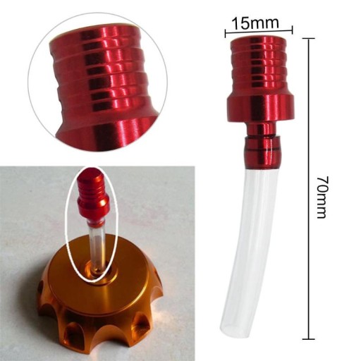 ODVZDUŠŇOVANIE PALIVOVEJ NÁDRŽE KRÍŽ ENDURO ORANŽOVÁ
