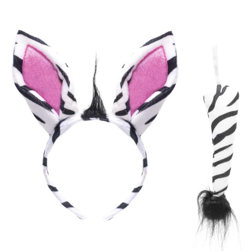 Čelenka a chvost ZEBRA