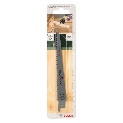 Bosch S644D pílové listy na drevo 150 mm 2ks