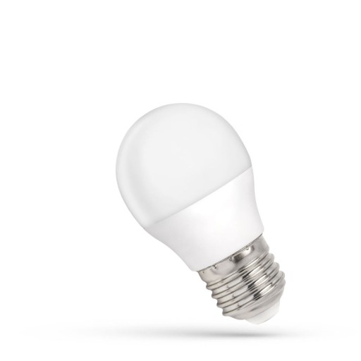 LED guľová žiarovka E27 4W 340lm studená biela