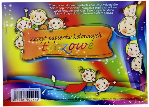 Výrez A5/8k dúhová linka