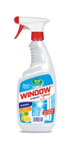 Čistič okien Gold Drop Window 750 ml citrón