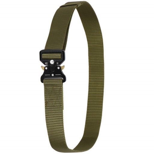 TACTICAL MILITARY SURVIVAL VOJENSKÝ Opasok QR BUCKLE pevný opasok na nohavice