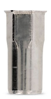 M8x17 NEREZ NEREZ matica šesťhranná nitovacia 5 ks