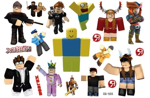 Umývateľné tetovanie pre deti ROBLOX CG555