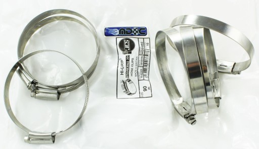 HI-GRIP JCS Svorka 70-90mm 304 remienok z nehrdzavejúcej ocele