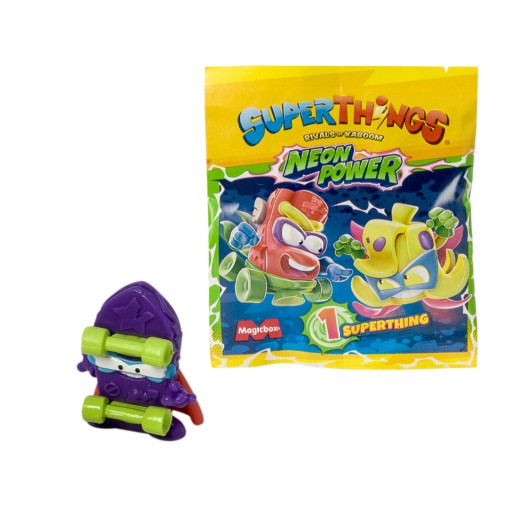 SUPER VECI Figúrka NEON POWER Bag 1 ks s11