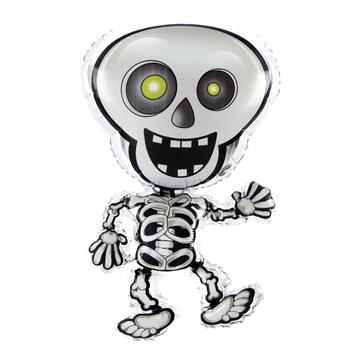 halloween fólie skelet BALÓN 81X47CM