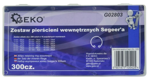 SEGERA VNÚTORNÉ KRUHY SET 300 KS