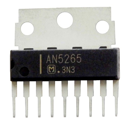 Integrovaný obvod AN5265 - audio zosilňovač