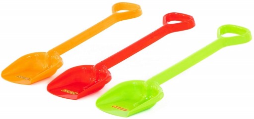LOPATKA lopárik pre deti na SANDBOX hranie v PIESKU 50cm VEĽKÁ Zelená