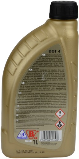 Brzdová kvapalina K2 DOT4 1L