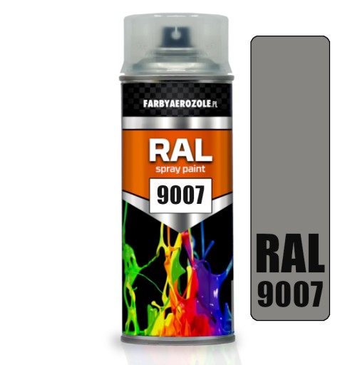 AKRYLOVÝ LAK V SPREJ RAL 9007 HLINÍKOVÁ SIVÁ