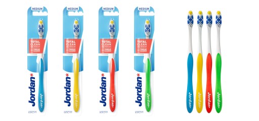 JORDAN TOTAL CLEAN zubná kefka čistič jazyka MEDIUM stredný