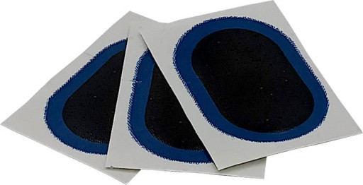 Záplata záplatová vložka EURO kaučuková duša oprava prepichnutia 48x72mm vulkanizácia 1ks