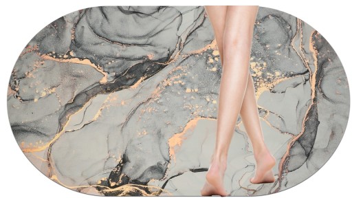 KÚPEĽŇOVÁ PODLOŽKA RÝCHLOSCHNÚCE ABSORBČNÍ PROTIŠMYKOVÝ KOBEREC 40x60