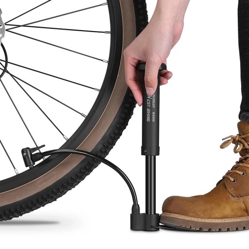 Plastová pumpa na bicykel na hračky púpava, malá, 80 PSI