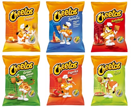 Cheetos Pepper Crisps Príchuť chrumkavá paprika 130g