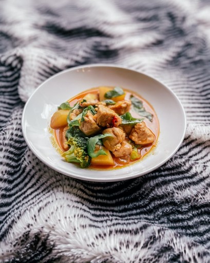 Yellow Curry Pasta, Yellow Curry 400 g Cock Brand