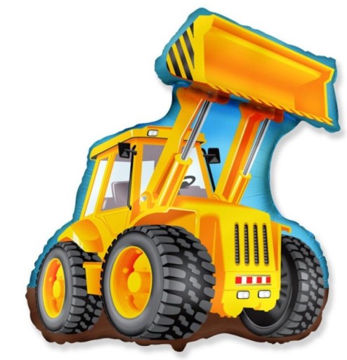 Fóliový balónový buldozér Bager 60 cm Narodeniny