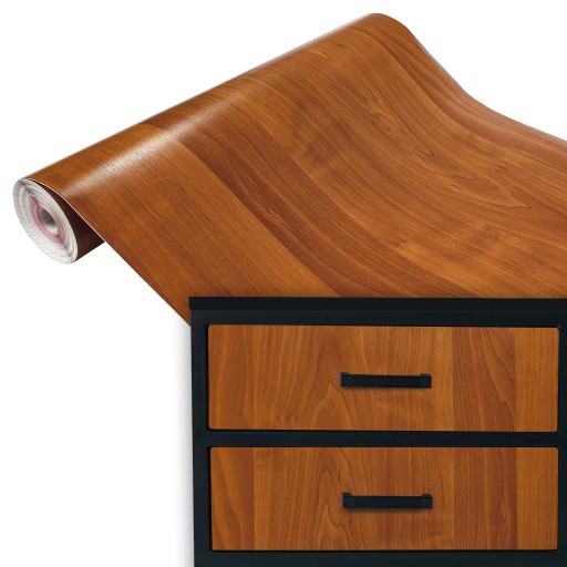 Lepiaca fólia Nábytková dyha podobná drevu ALDER MEDIUM šírka 45 DIY