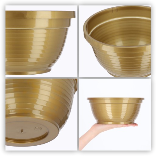 CINTORINOVÁ MISKA PLASTOVÝ NÁHROBOK CINTORÍNSKÝ KVETINÁČ 22cm