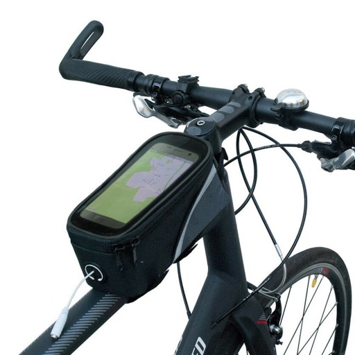 POUZDRO NA RÚČKU TAŠKA TAŠKA NA BICYKEL TAŠKA NA TELEFÓN RÁM BICYKLA 5,8