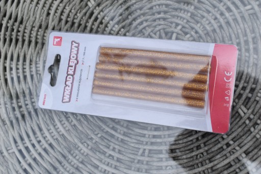 Zlatá lepiaca vložka, 6 ks
