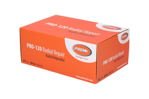 Radiálna opravná vložka 122x75 mm PREMA 2 ks.