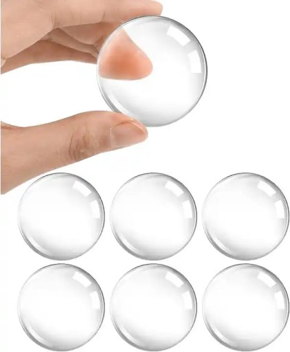 Nárazník Transparent Door Protector Wall Bumper - 6 kusov