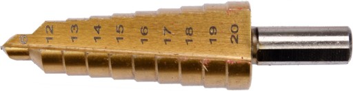 YATO HSS KUŽEĽOVÝ STUPŇOVÝ VRTÁK 6 - 20 mm