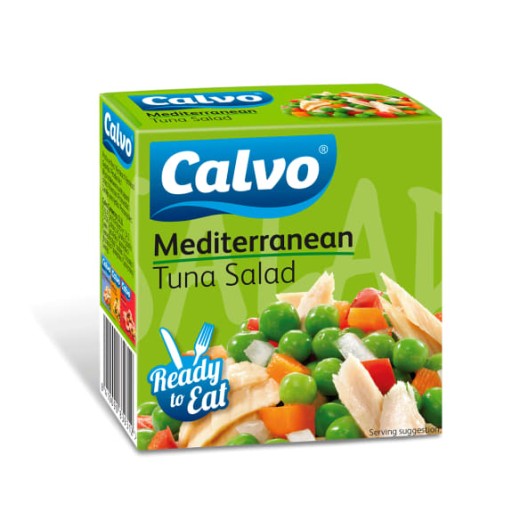 Calvo stredomorský šalát s tuniakom 150g