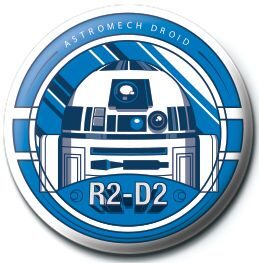 Špendlíky na batoh Star Wars R2-D2 špendlík