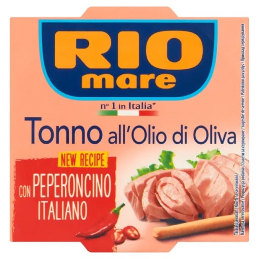 Tuniak na olivovom oleji s feferónkami 130g Rio mare