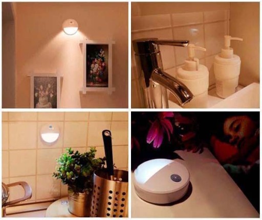 LED NOČNÁ LAMPA SÚMRAK SNÍMAČ POHYBU SVETLO