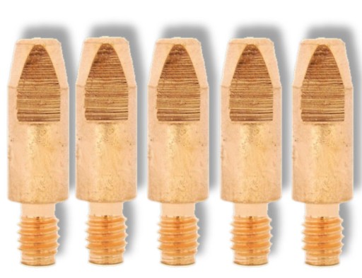 5x Kontaktný hrot typu Binzel MB 25 0,8 mm M6x28