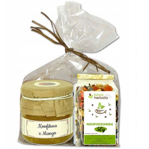 Darčeková sada MANGO DŽEM 200g + ČAJ