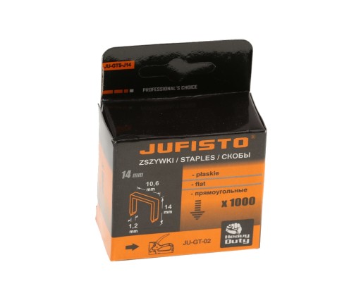 SVORKY TYPU J 14 mm BALENIE 1000 JUFISTO