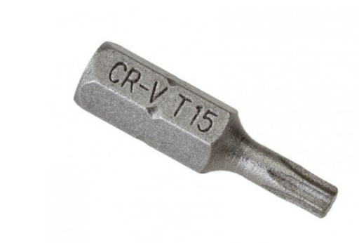 BIT TORX SKRUTOVACÍ BIT 1/4'' T15 BIT 25mm