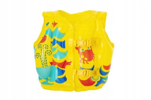 Nafukovacia vesta Bestway 41 x 30 cm žltá