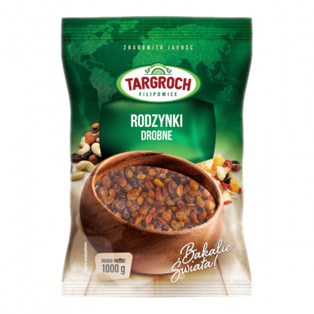 Sušené hrozienka 1kg Sultana PREMIUM FIBER Hrach