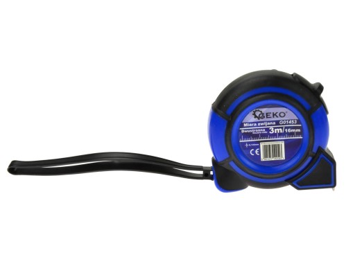VALOVACIE ROZMERY 3m 16mm OBOJSTRANNÝ OCEĽOVÝ METER