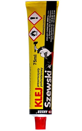 STRELECKÉ LEPIDLO NA OBUV, PLST, KOŽA, SKLO, GUMA 75 ml